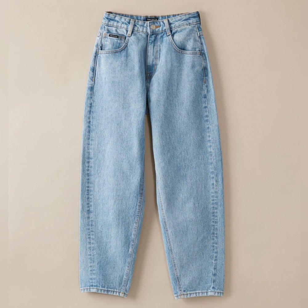 Frank and Oak Balloon/Barrell Jeans